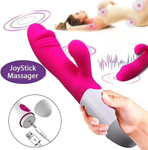 Vibrator Massager,Handheld Body Cellulite Foot Hand Neck Back Head Massage Vibrating Portable Waterproof 30 Speeds Silicone Muscle Sport Recovery